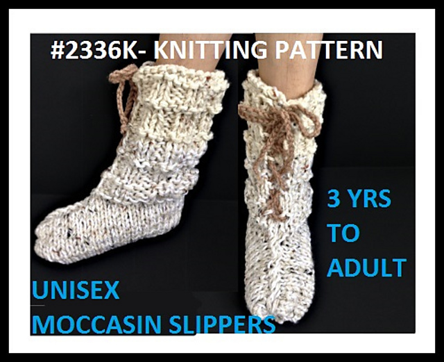 2336K-Moccasin Slippers