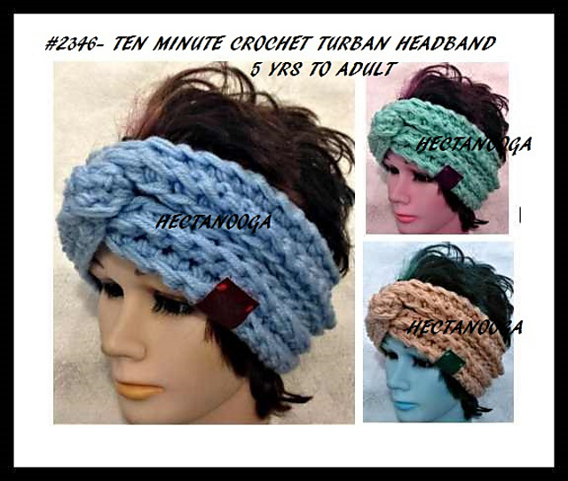 2346- TEN MINUTE HEADBAND