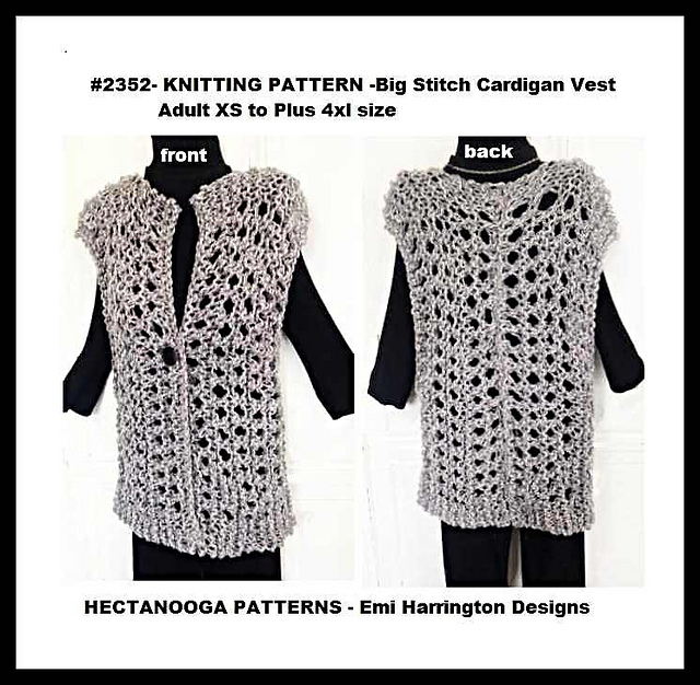 2352K-Big Stitch Sweater