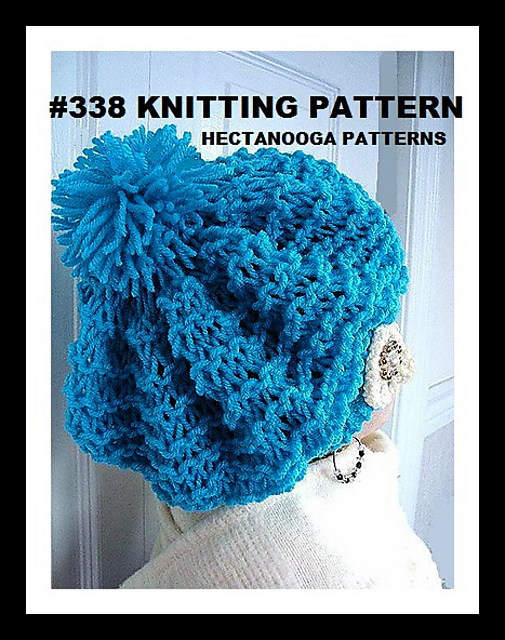 338 LACY CARRIBEAN BERET, SLOUCHIE, RASTA HAT