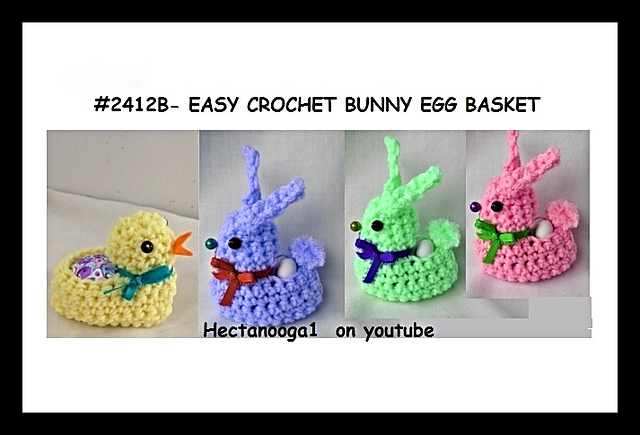 2412B- Bunny basket