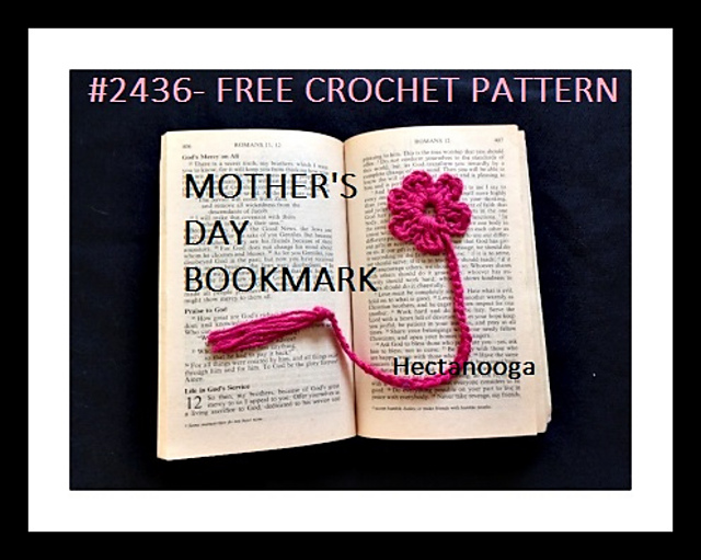 2436-Mother's Day Bookmark