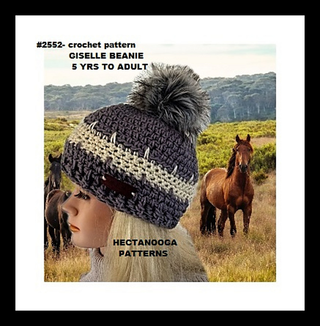 2452-Mustang Beanie