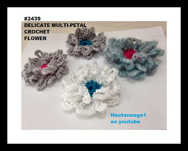 2439- Delicate Multi-Petal Flower