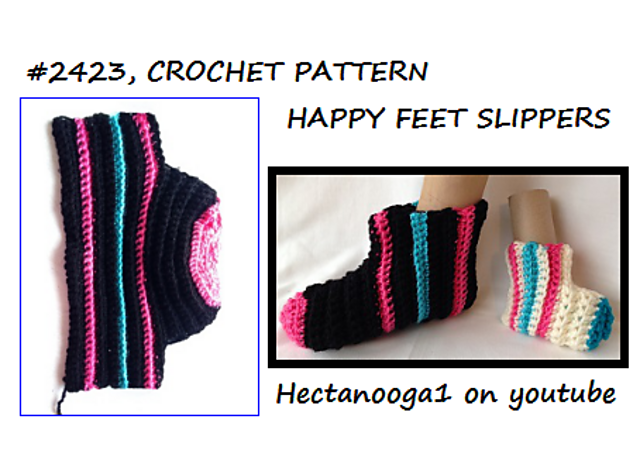 2423- Happy Feet Slippers