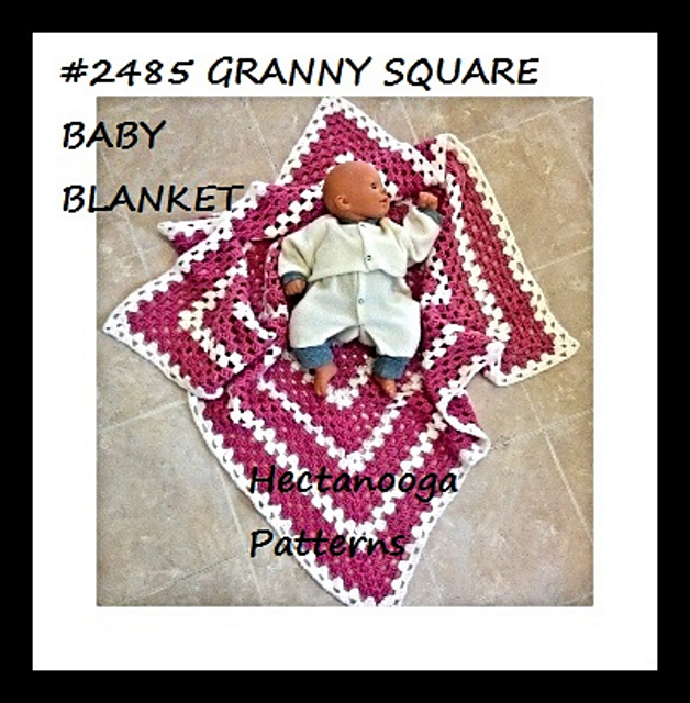 2485-Granny Square Blanket