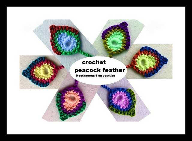 Peacock Feather Bookmark