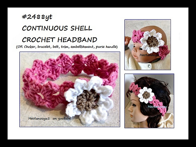 2488YT- Shell Headband