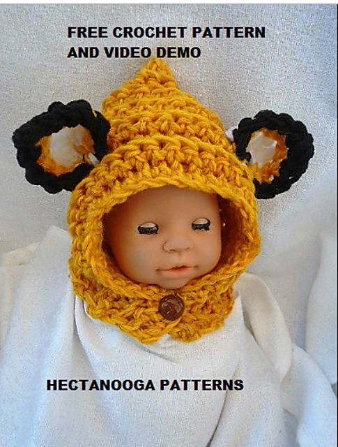 FR-CR Baby Fox Hood