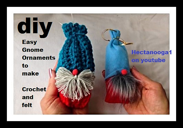 Gnome Christmas Ornament