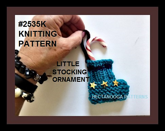 2535K- Little Christmas stocking