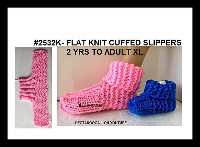 2532- CUFFED slippers