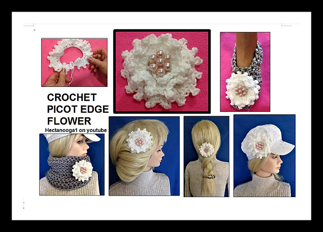 Picot Edge Flower