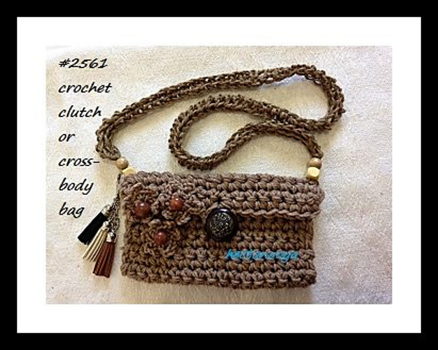 2561- Clutch or Cross-Body bag