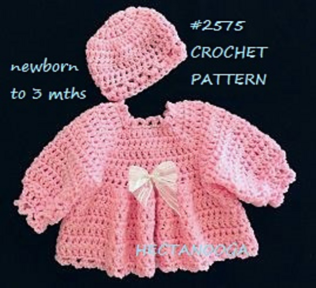 2575- Baby Jacket Set