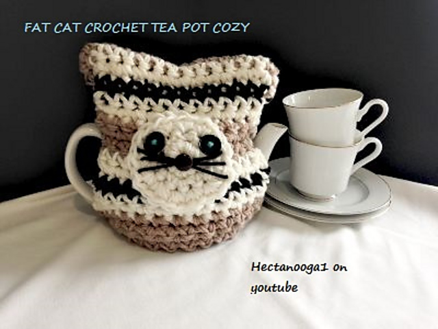 Fat Cat Tea Cozy
