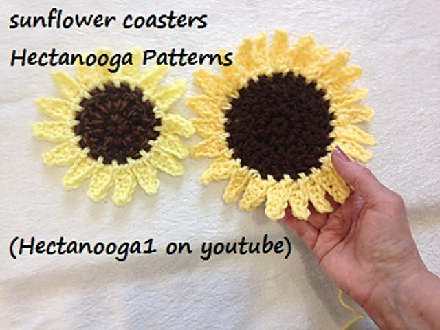 SUNFLOWER COASTERS