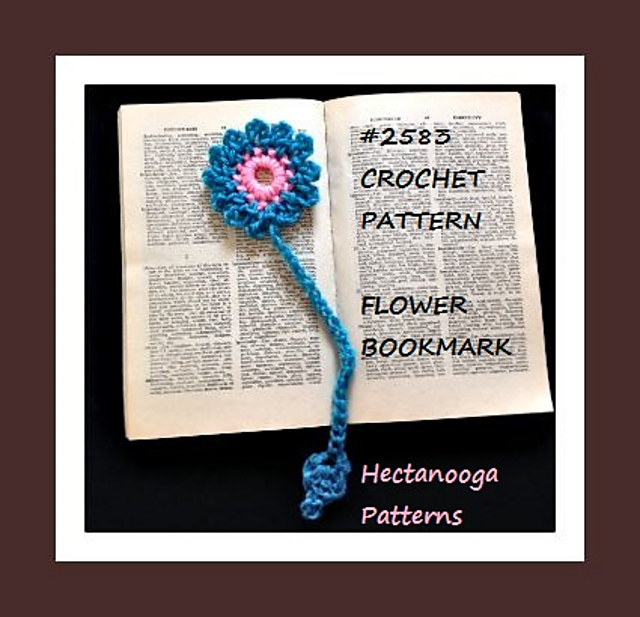 2583- Flower Bookmark