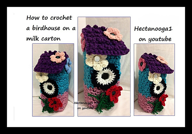 Crochet Birdhouse