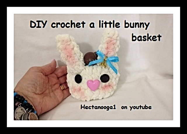 Mini Bunny Easter basket