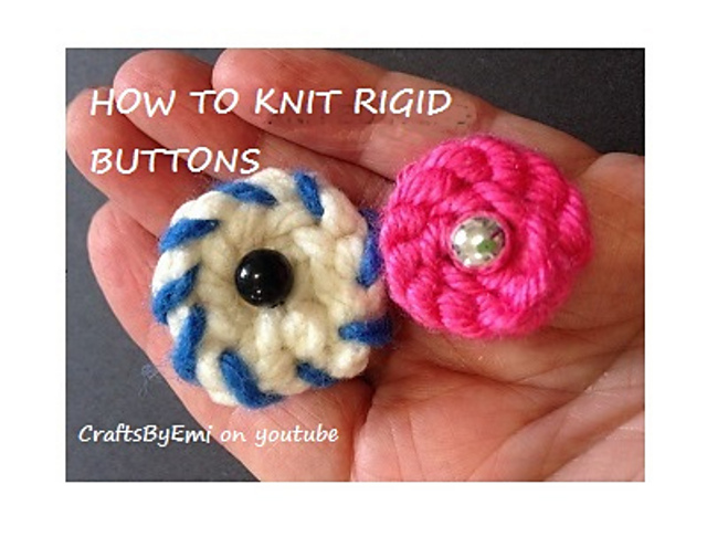 RIGID KNIT BUTTONS