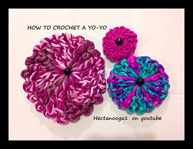 crochet yo-yo