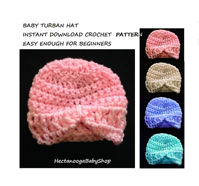 BABY turban hat