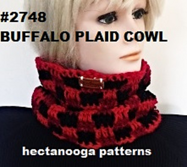 2748 BUFFALO plaid cowl