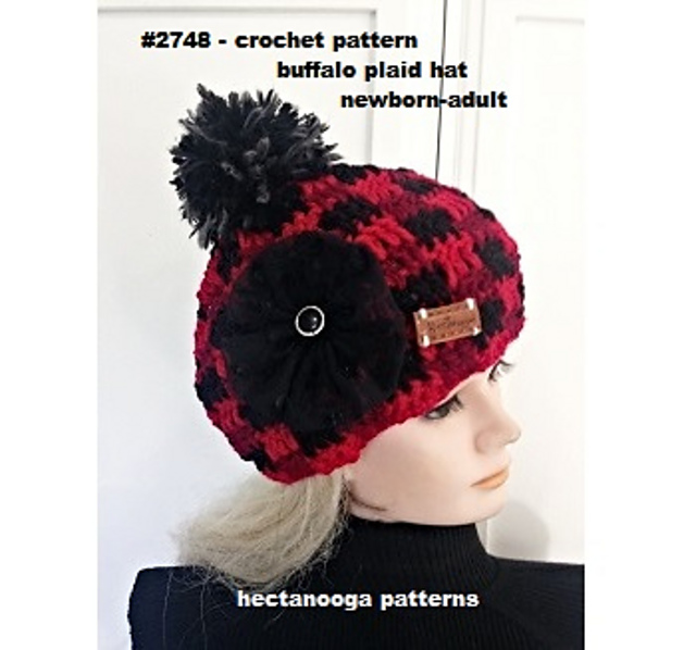 2748 BUFFALO plaid hat