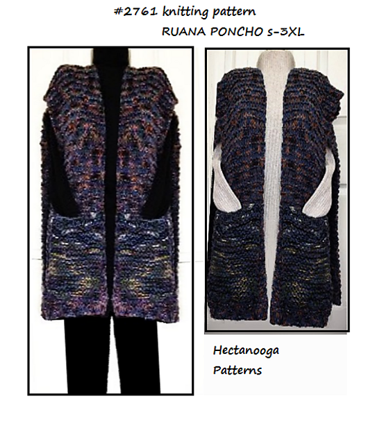 2761 - RUANA Poncho