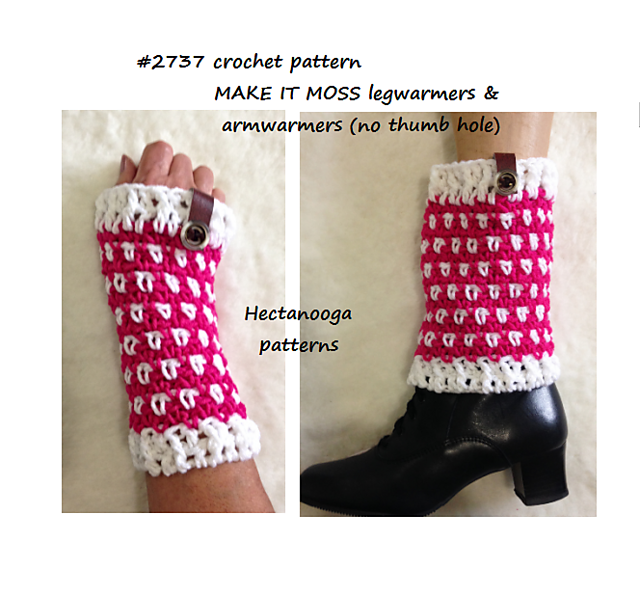 2737 - MAKE IT MOSS legwarmers