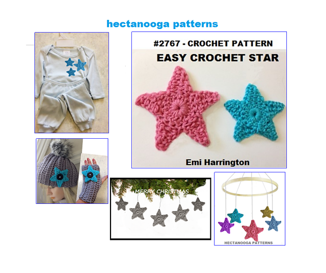 2767- EASY CROCHET STAR