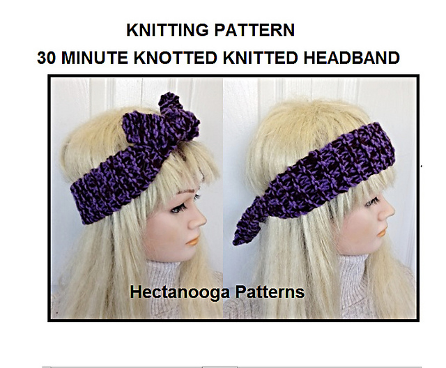 30 MINUTE KNOTTED Headband
