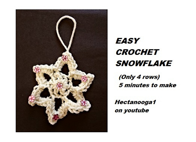 Easy Bedazzled Snowflake