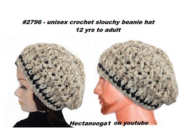 2796 - YT -SLOUCHY HAT