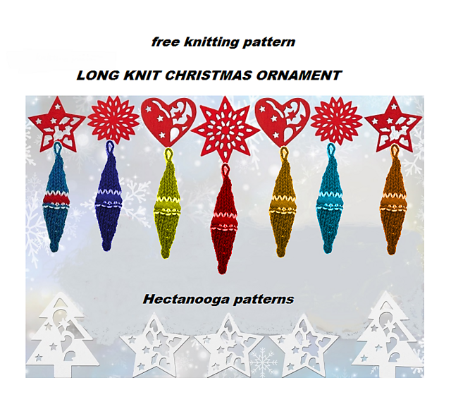 Long Bauble Ornament