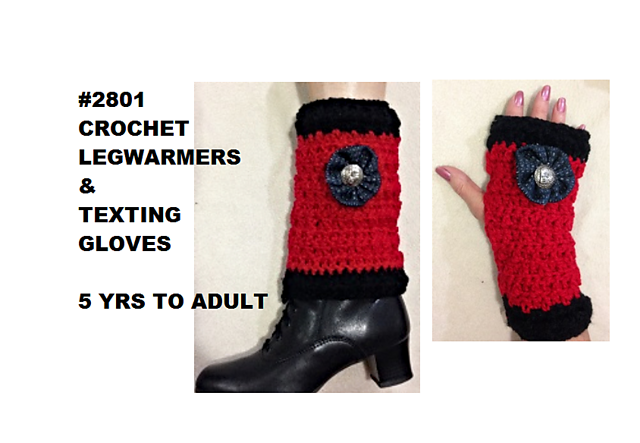 2801 - C- LEGWARMERS & TEXTING GLOVES