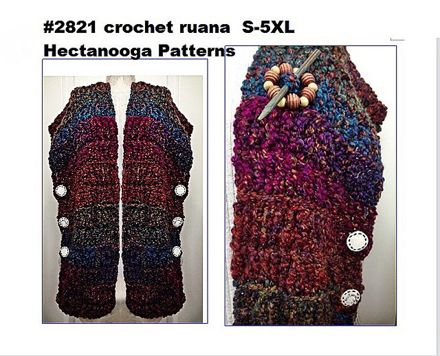 2821- STELLAR Ruana Poncho
