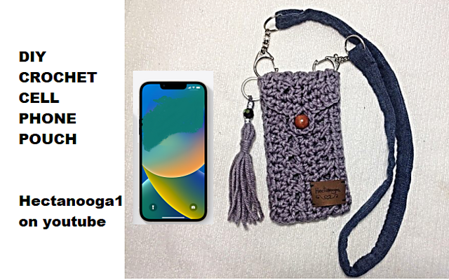 Twisted DC Phone Pouch