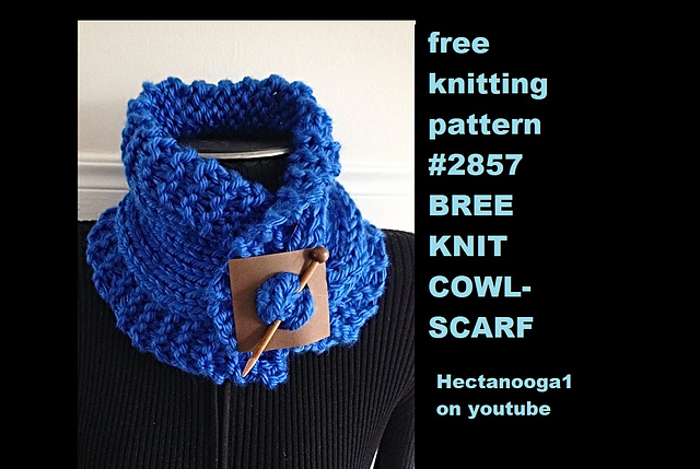 2857 - Bree Knit Cowl - Scarf