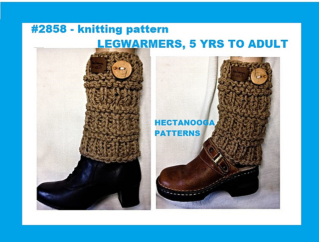 2858 - L- KNIT Legwarmers