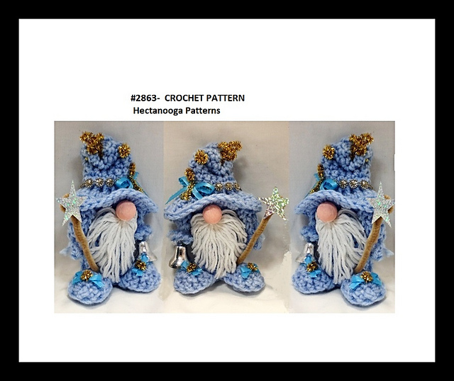 2863 - BELL RINGER GNOME