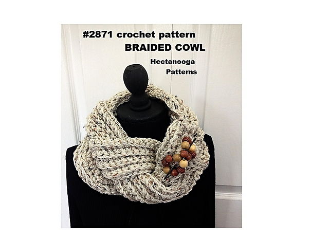 2871 - BRAIDED Cowl