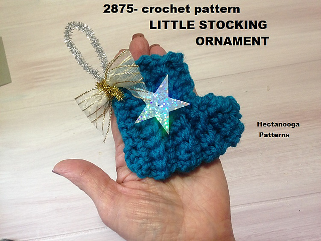 2875 Stocking Christmas Ornament