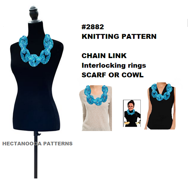 2882 - CHAIN LINK scarf