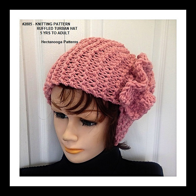 Chemo Hat Pattern Chemo Knitted Turban Pattern Ravelry: 2885