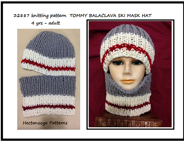 2887 - B- Tommy Balaclava Ski Hat