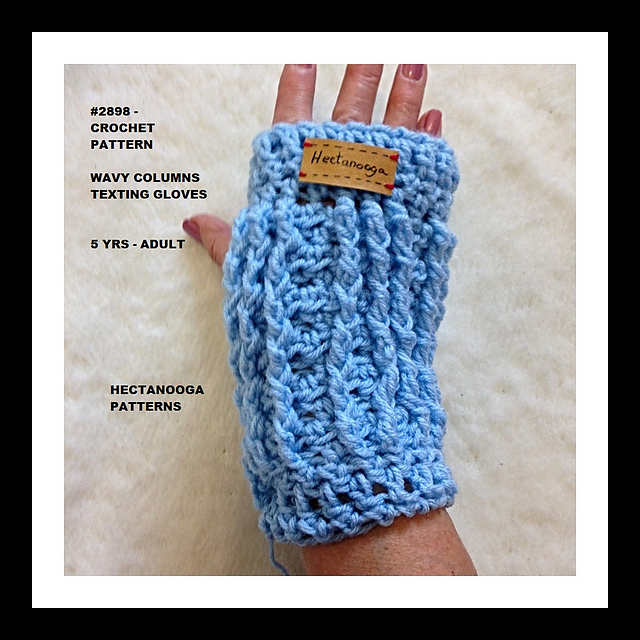 2898 - G - Wavy Columns Gloves
