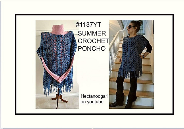1137YT- Summer Poncho