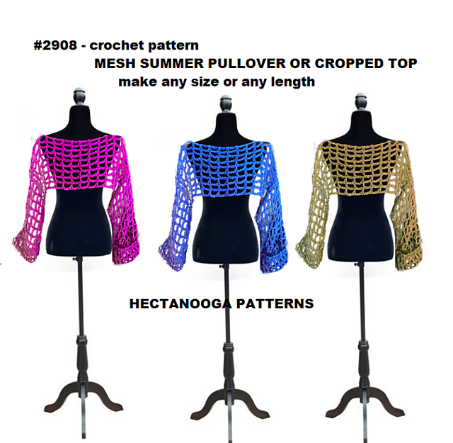 2908 - MESH SUMMER Top